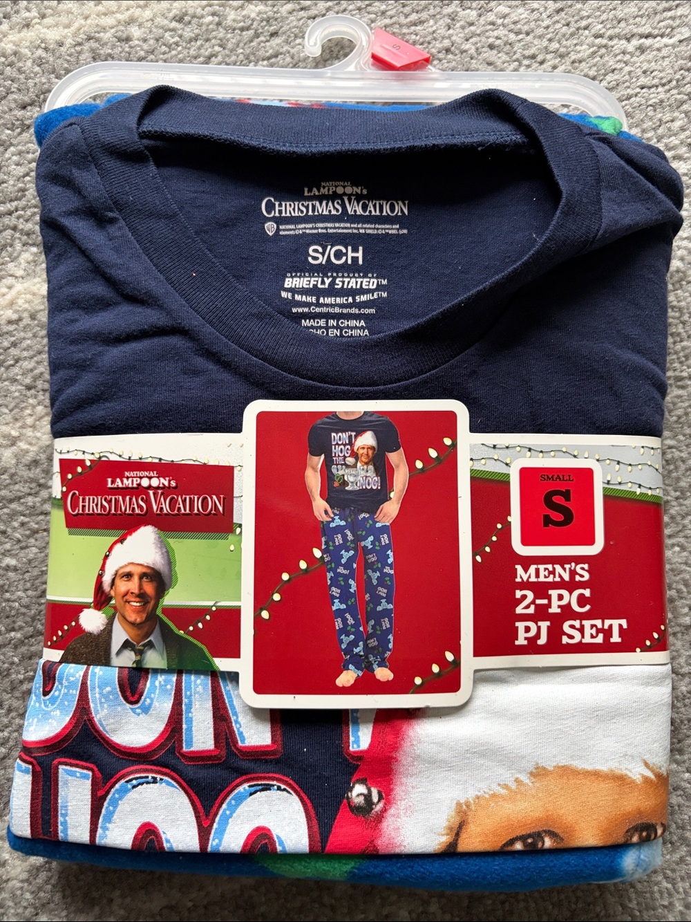 Men's Navy 2-Piece Pajama Set - S